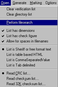 Perform filesearch